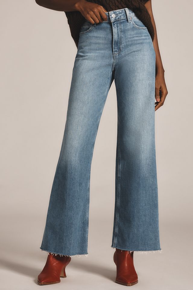 PAIGE Anessa High-Rise Wide-Leg Jeans #1