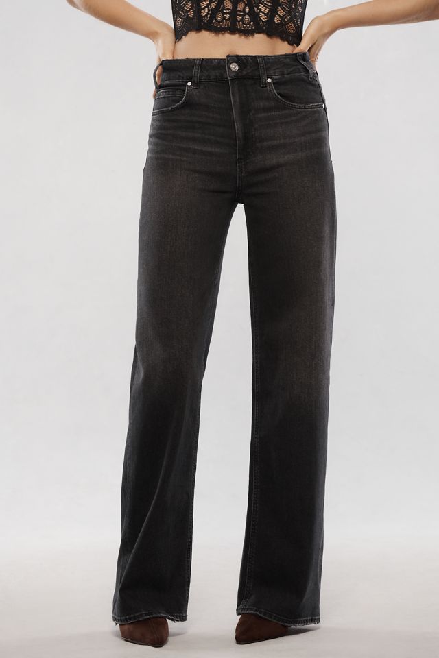 PAIGE Sasha High-Rise Wide-Leg Jeans #1