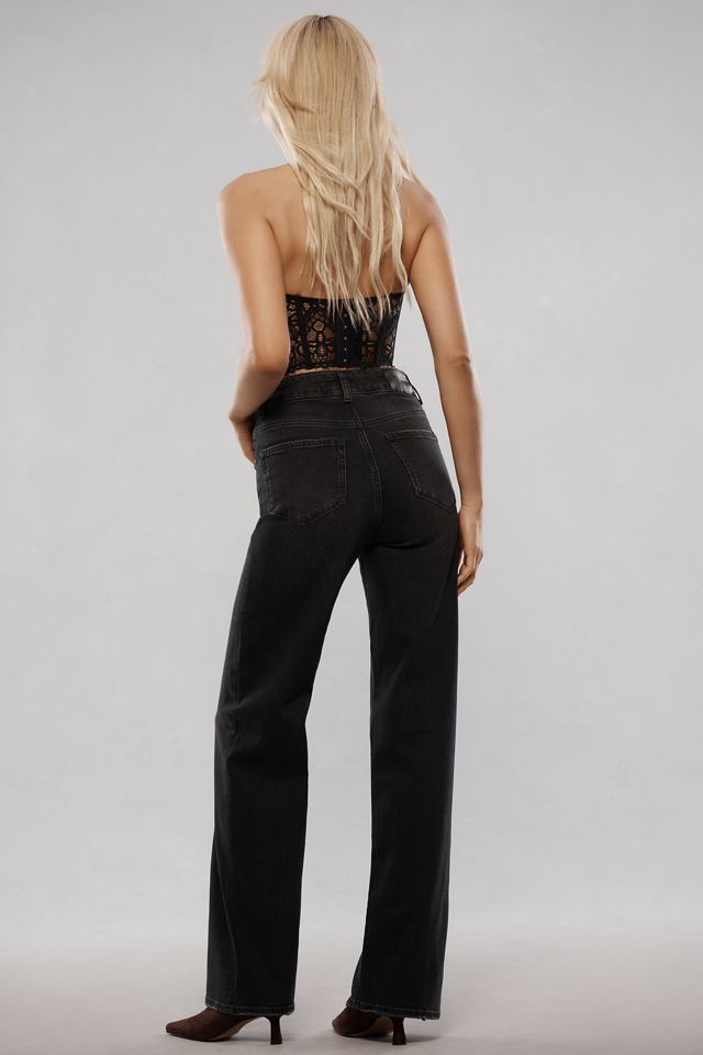 PAIGE Sasha High-Rise Wide-Leg Jeans #2