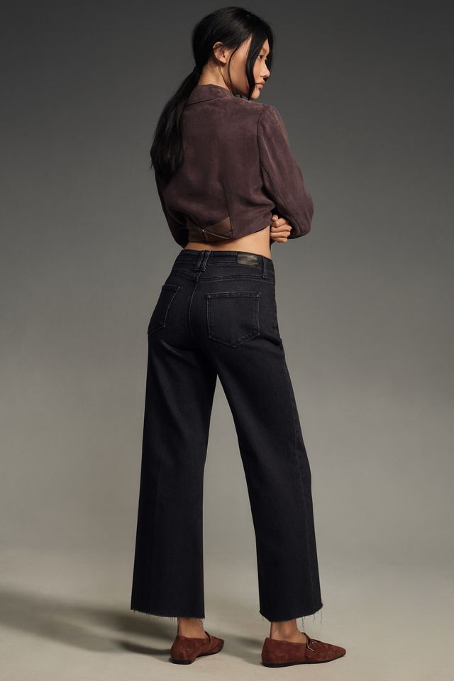 PAIGE Anessa High-Rise Crop Wide-Leg Jeans #2