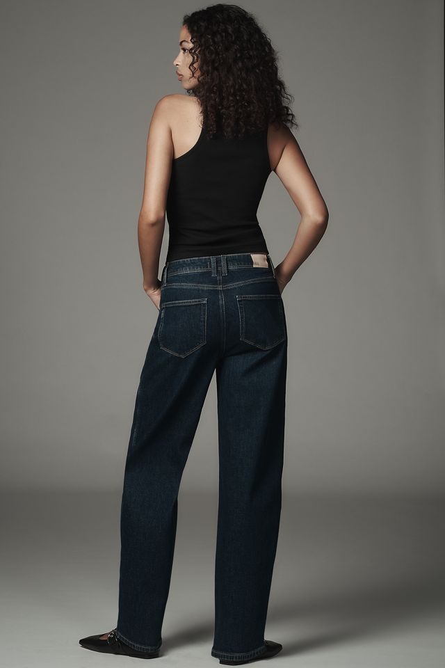 PAIGE Alexis Workwear High-Rise Tapered Jeans #2