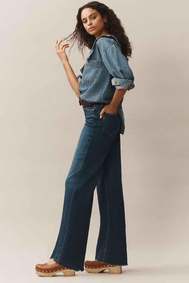 PAIGE Anessa High-Rise Wide-Leg Jeans  #2