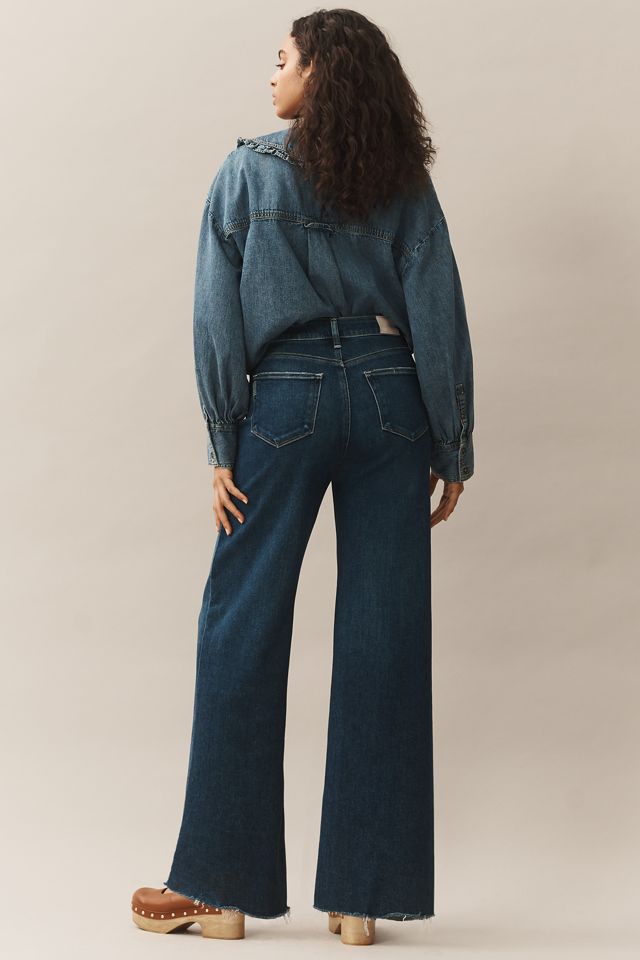 PAIGE Anessa High-Rise Wide-Leg Jeans  #4