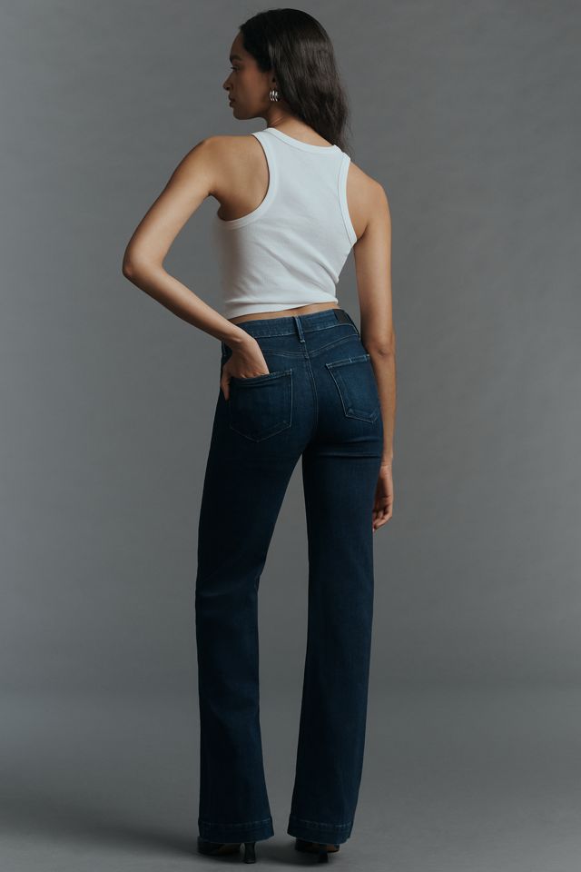 PAIGE Leenah High-Rise Wide-Leg Jeans #2