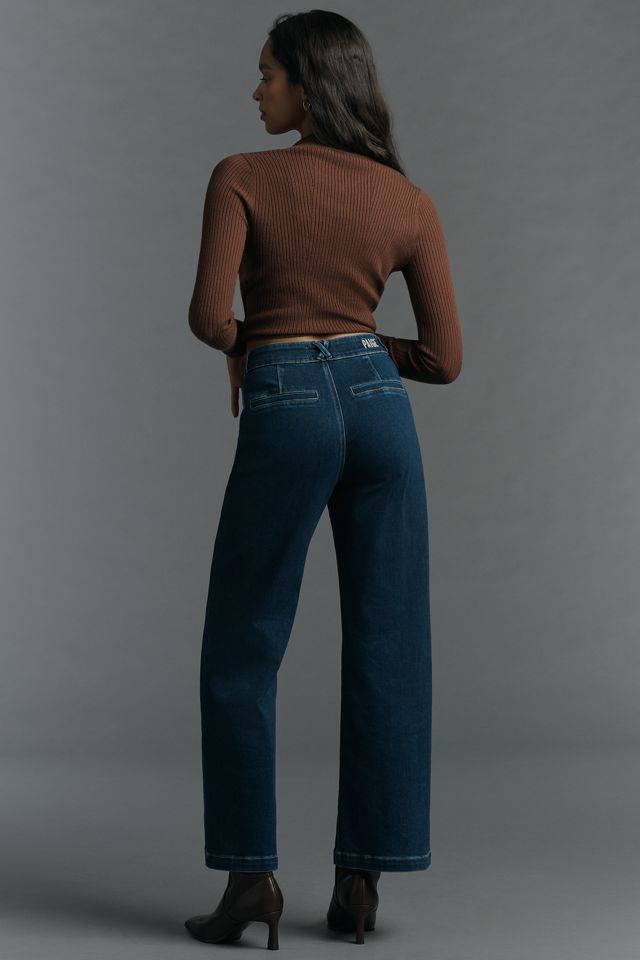 PAIGE Anessa High-Rise Wide-Leg Jeans #3