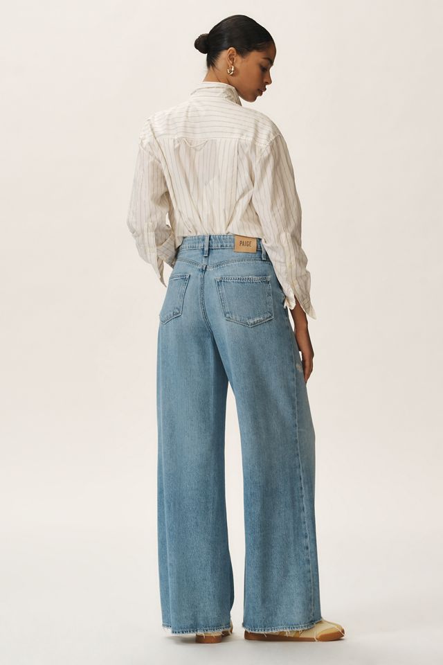 PAIGE Portia High-Rise Wide-Leg Jeans #3