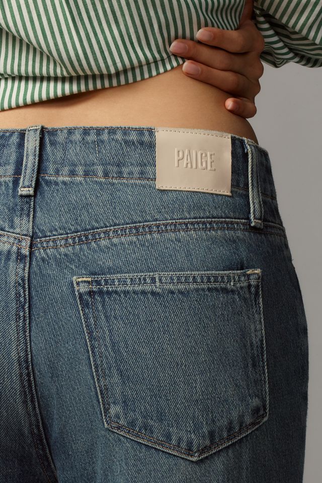 PAIGE Zoey High-Rise Wide-Leg Tie-Waist Jeans  #4