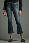 MOTHER The Insider Flood Mid-Rise Fray Jeans