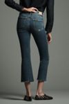 MOTHER The Insider Flood Mid-Rise Fray Jeans