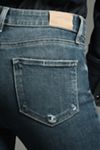 MOTHER The Insider Flood Mid-Rise Fray Jeans