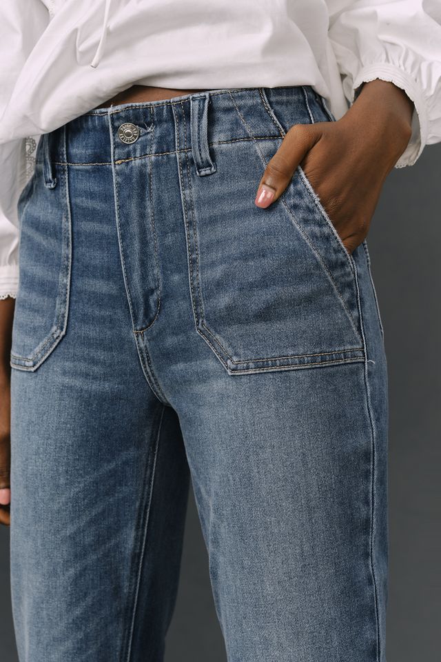 PAIGE Mayslie Mid-Rise Straight-Leg Ankle Jeans #2