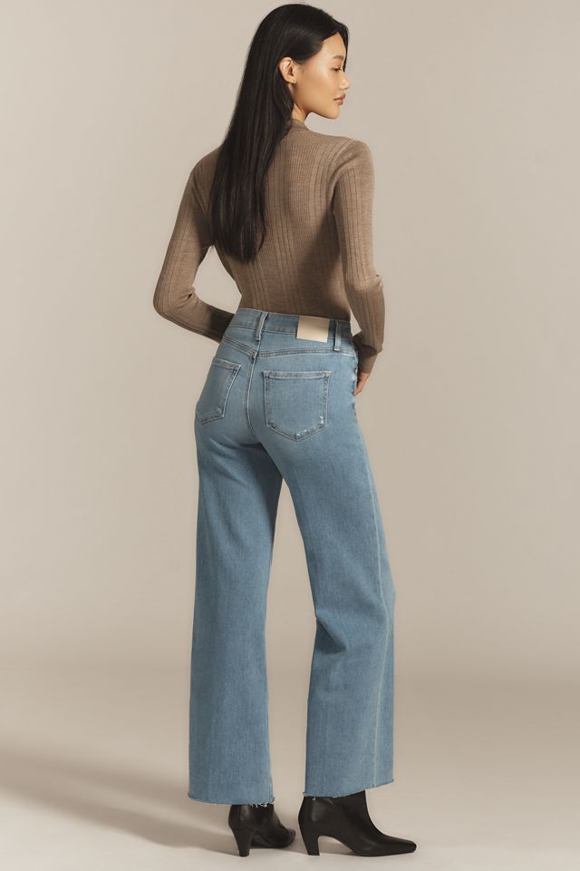 PAIGE Anessa High-Rise Wide-Leg Jeans #3