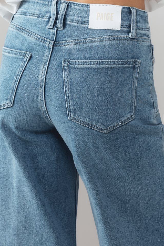 PAIGE Anessa High-Rise Crop Wide-Leg Jeans #4