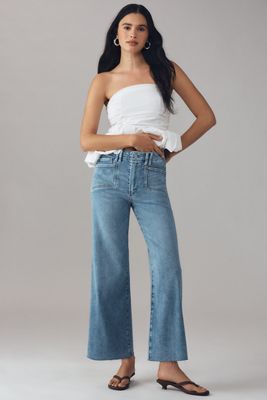 Paige Nellie High-Rise Culotte Jeans | Anthropologie