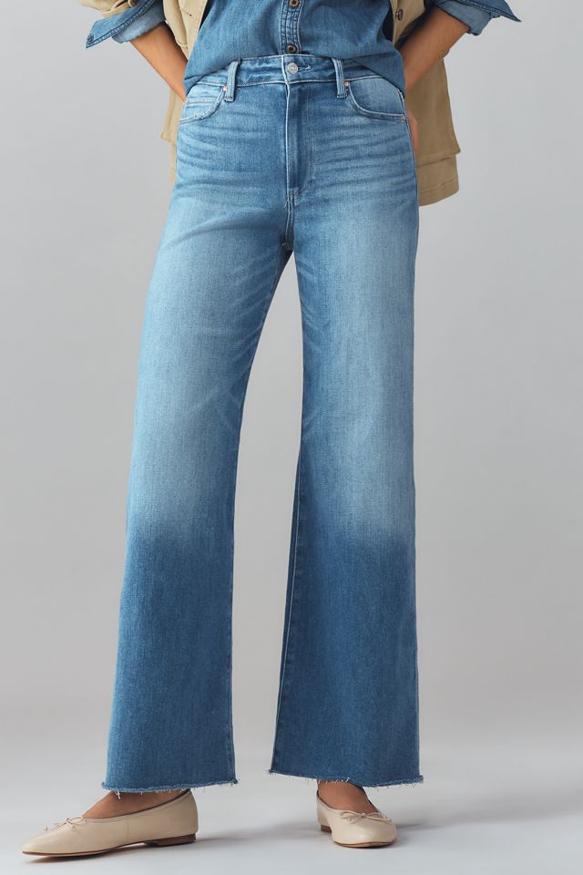 PAIGE Anessa High-Rise Wide Leg Jeans