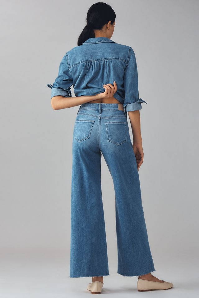 PAIGE Anessa High-Rise Wide Leg Jeans