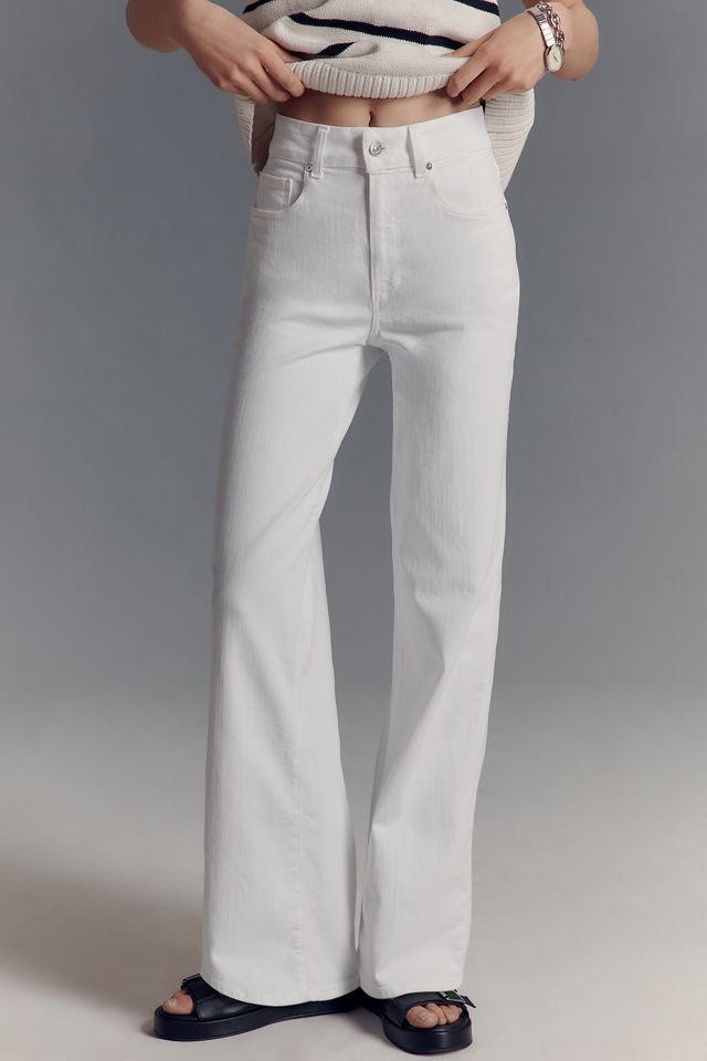PAIGE Sasha High-Rise Wide Leg Jeans #1