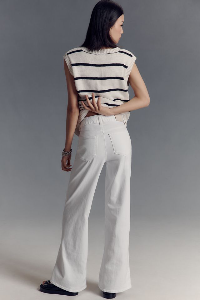 PAIGE Sasha High-Rise Wide Leg Jeans #3