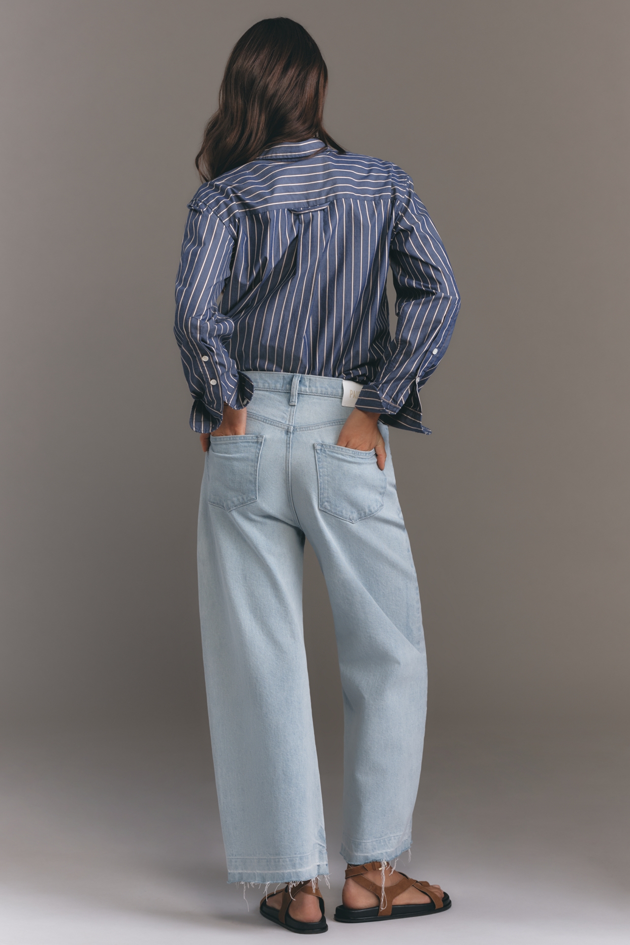 PAIGE Arellia High-Rise Tapered Jeans