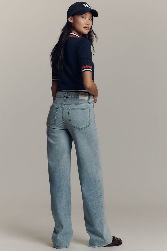 PAIGE Sasha High-Rise Wide Leg Jeans #3