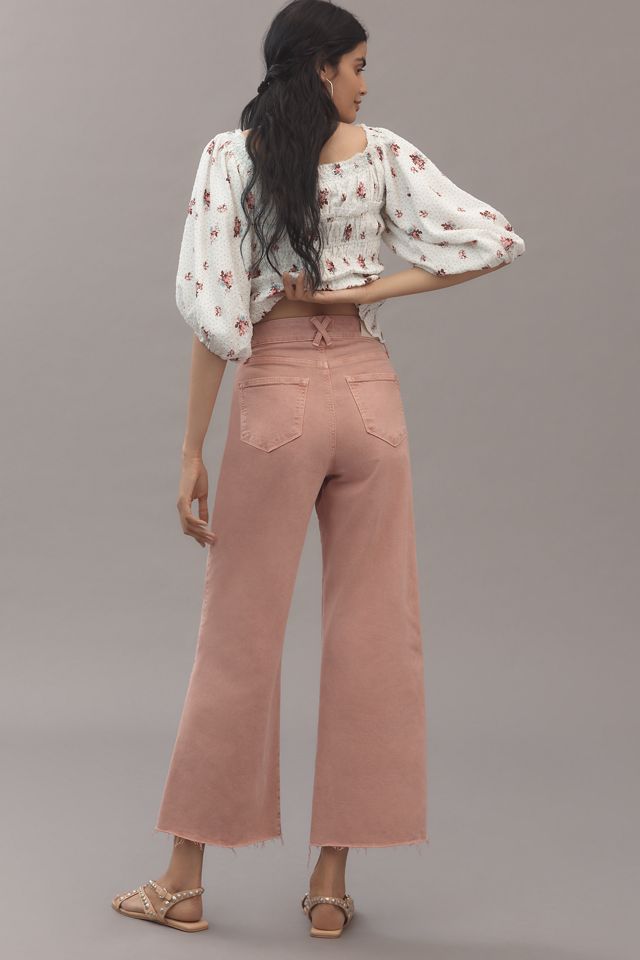 PAIGE Anessa High-Rise Crop Wide-Leg Jeans #2