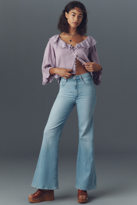 PAIGE CHARLIE HIGH-RISE FLARE JEANS 