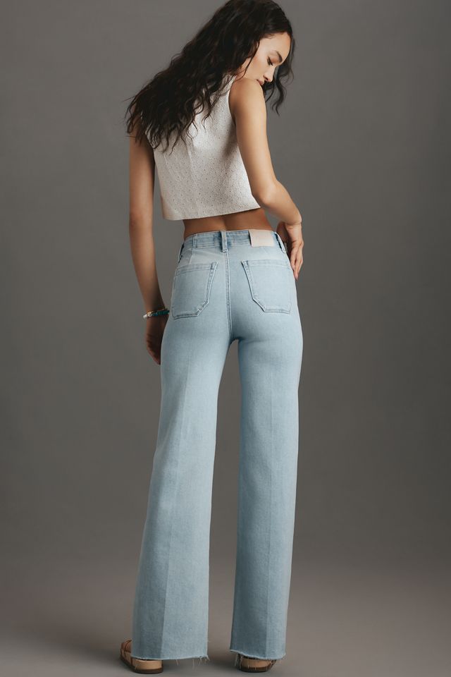 Paige Anessa High-Rise Wide Leg Jeans #2