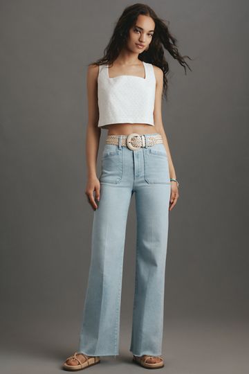 PAIGE Anessa High-Rise Wide-Leg Jeans