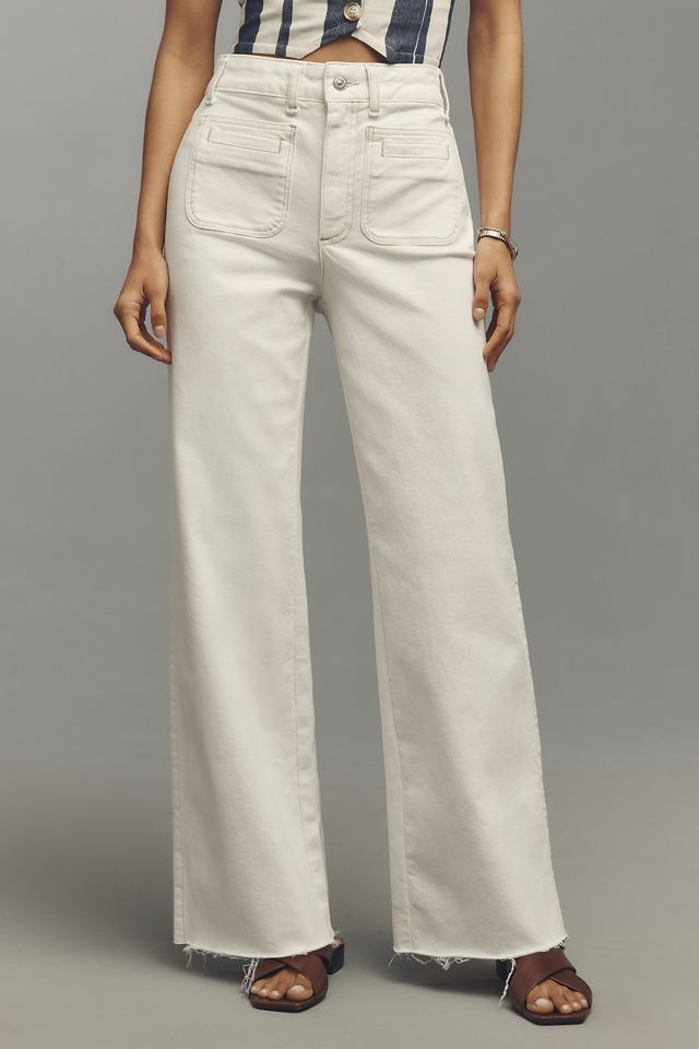 PAIGE Anessa High-Rise Wide-Leg Jeans #2