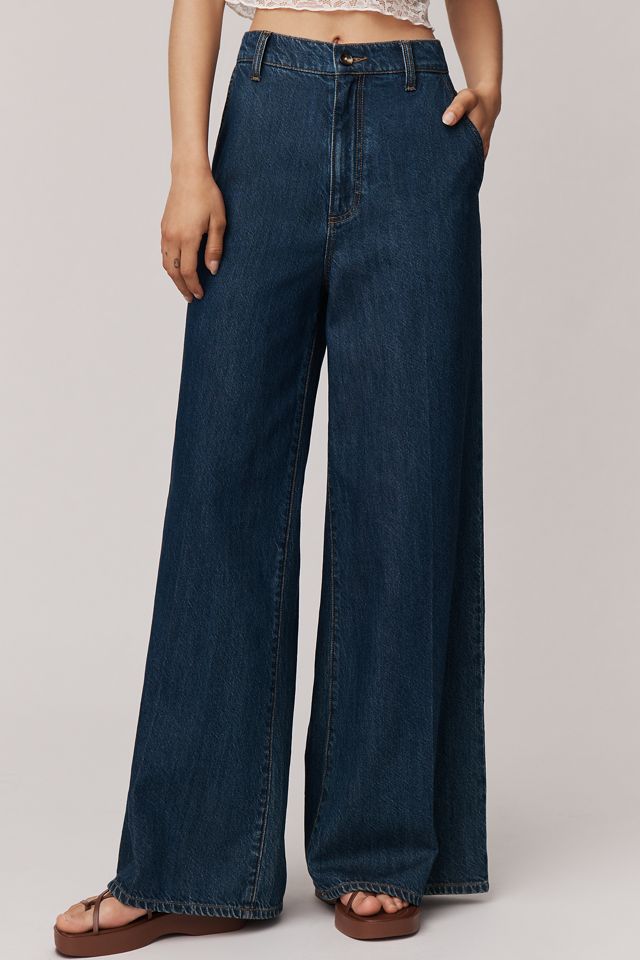 パンツ PAIGE CAMERON WIDE JEANS Cameron 31 Inch Wide Leg Jean - Jennica - PAIGE