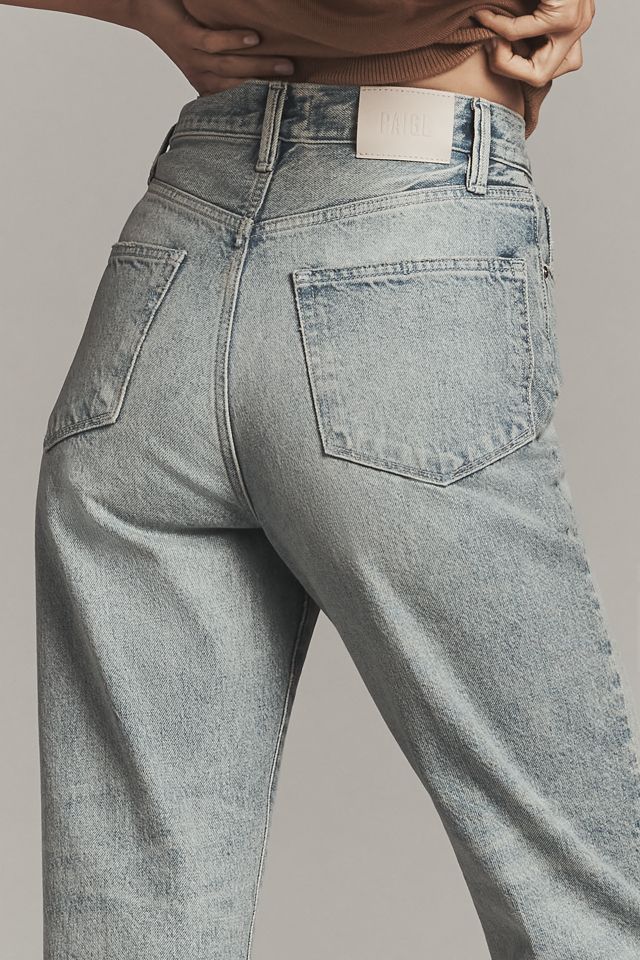 PAIGE The Sawyer High-Rise Straight-Leg Jeans #1