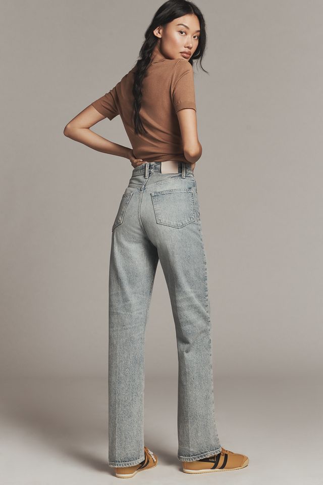 PAIGE The Sawyer High-Rise Straight-Leg Jeans #3