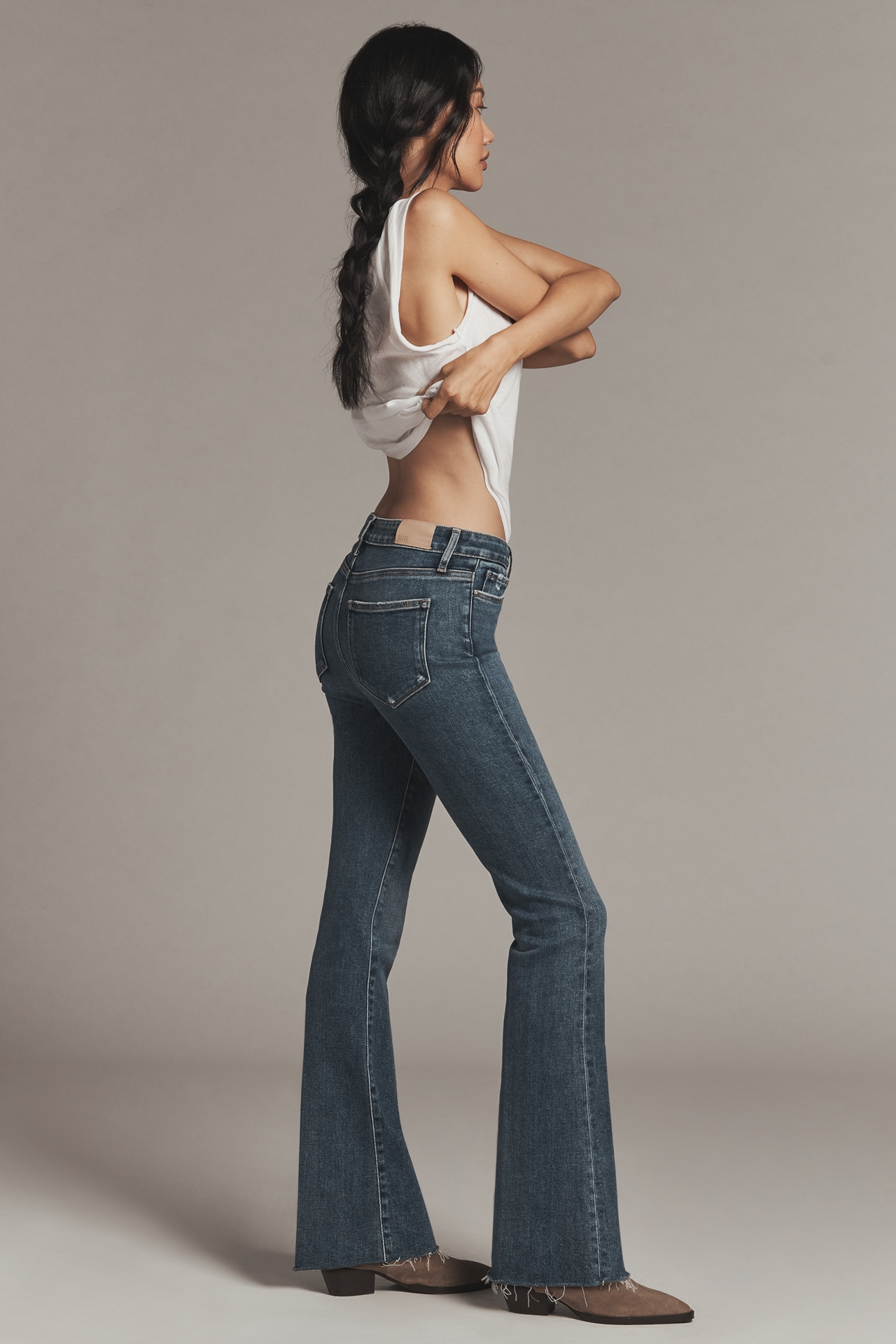 PAIGE Laurel Canyon High-Rise Flare Jeans