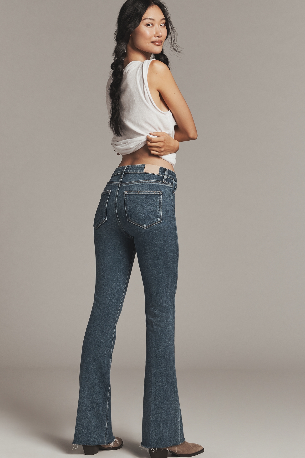 PAIGE Laurel Canyon High-Rise Flare Jeans