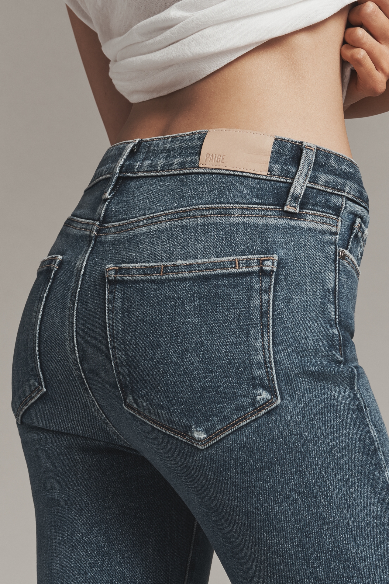 PAIGE Laurel Canyon High-Rise Flare Jeans