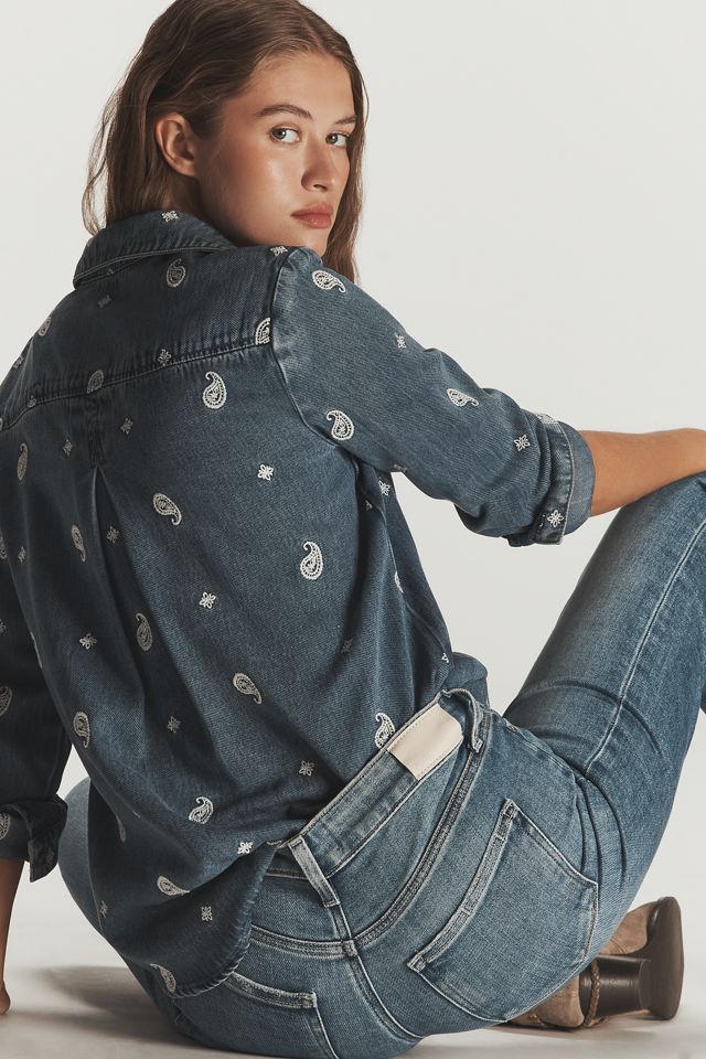 PAIGE Mason Mid-Rise Relaxed Straight-Leg Jeans #3