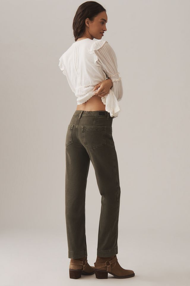 PAIGE Quincy Mid-Rise Straight-Leg Ankle Jeans #3
