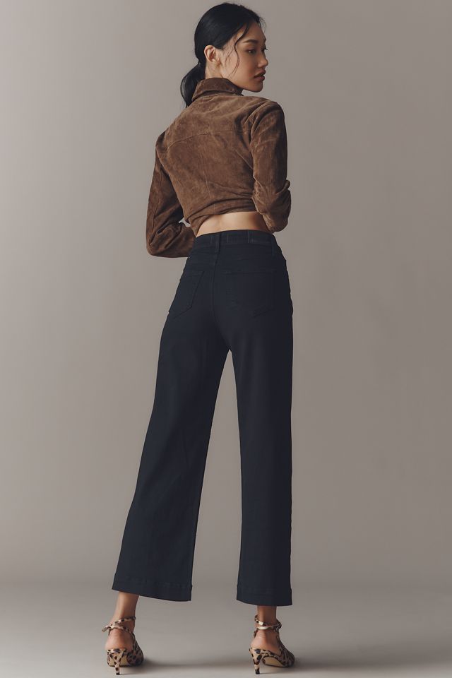 PAIGE Anessa High-Rise Crop Wide-Leg Jeans #3