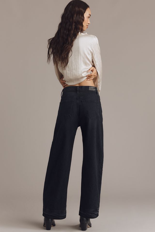PAIGE Arellia Ankle Undone High-Rise Barrel Jeans #2