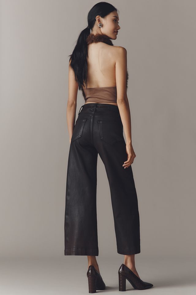 PAIGE Anessa High-Rise Crop Wide-Leg Jeans #3