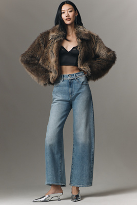 Paige Arellia Ankle High-rise Taper Jeans In Blue