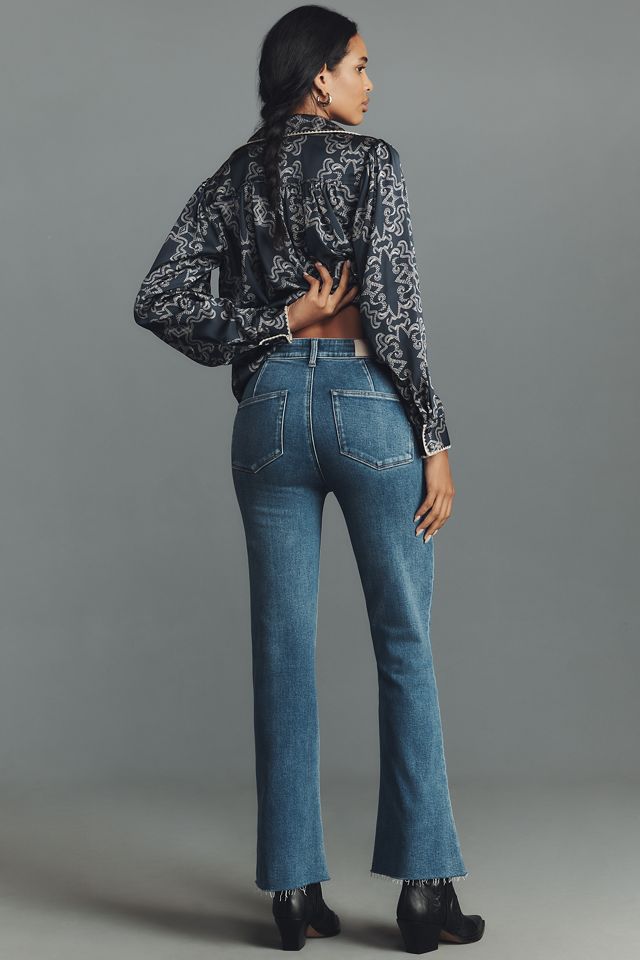 PAIGE Marlow Skimmer Mid-Rise Flare Jeans #2
