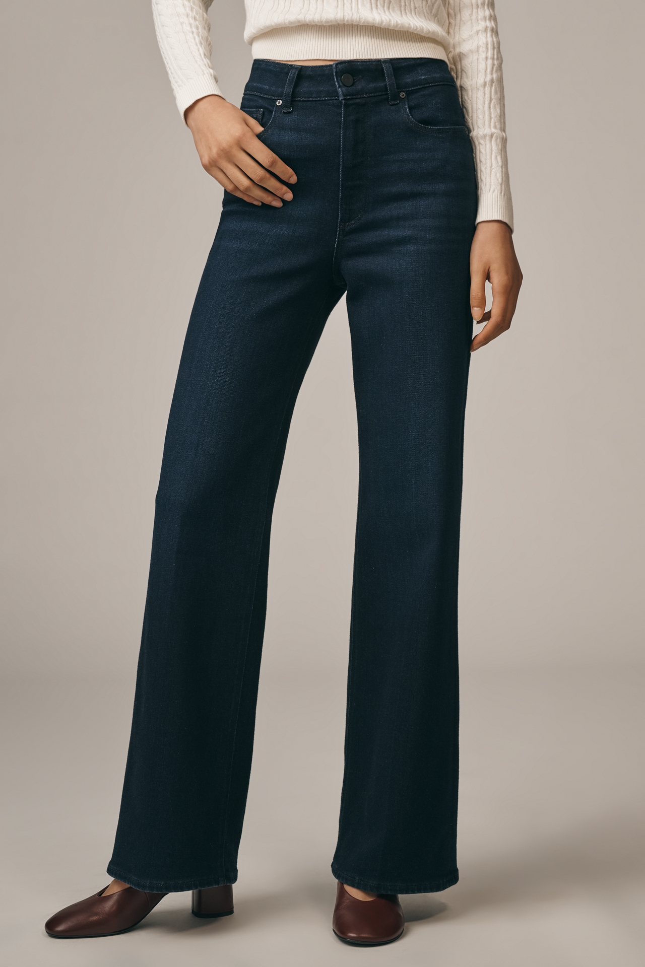 PAIGE Anessa High-Rise Wide-Leg Jeans