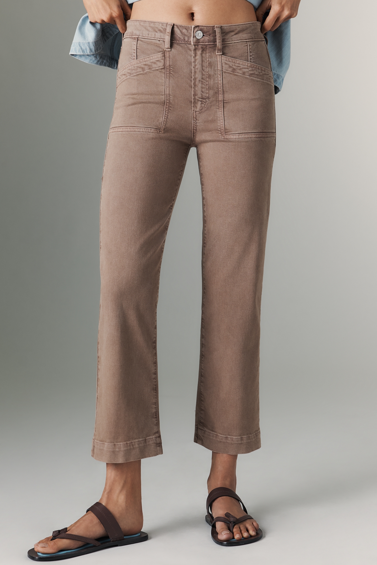 PAIGE Quincy Mid-Rise Straight-Leg Jeans