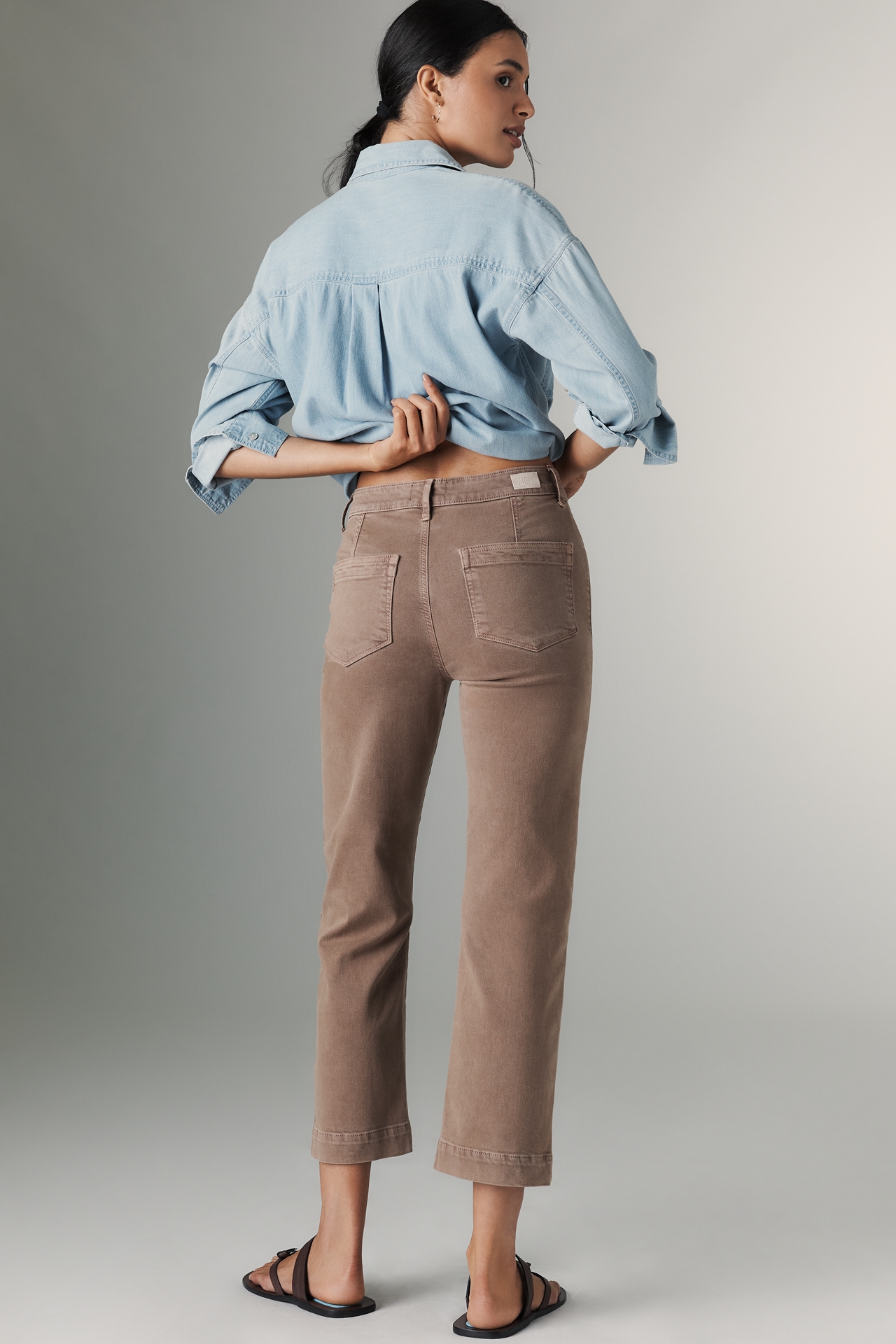 PAIGE Quincy Mid-Rise Straight-Leg Jeans