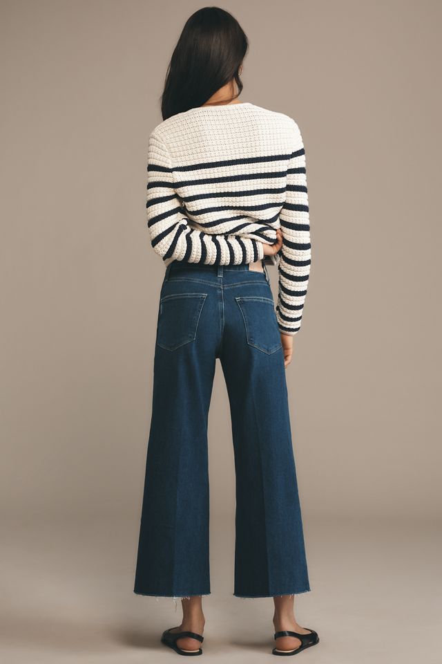PAIGE Spotlight High-Rise Crop Wide-Leg Jeans #2