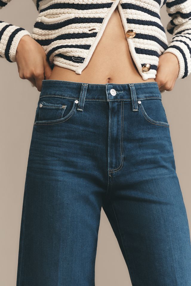 PAIGE Spotlight High-Rise Crop Wide-Leg Jeans #3