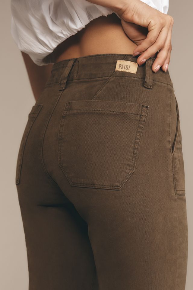 PAIGE Mayslie Mid-Rise Straight-Leg Jeans #3