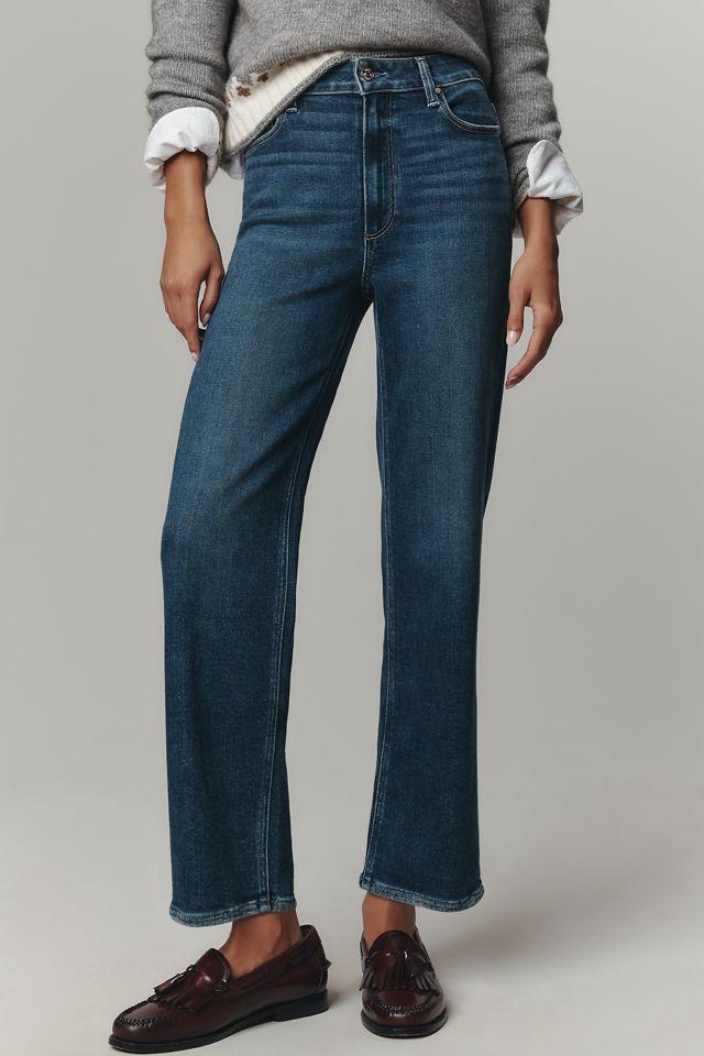 PAIGE Anessa High-Rise Straight Jeans #1