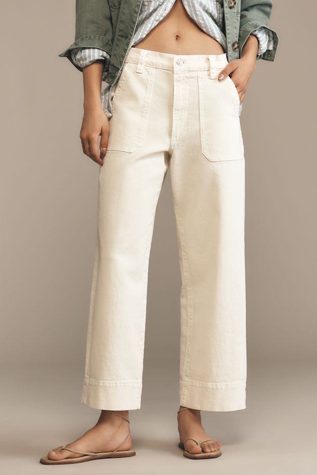 PAIGE Cameron High-Rise Wide-Leg Jeans | Anthropologie